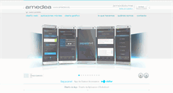Desktop Screenshot of amedea.es